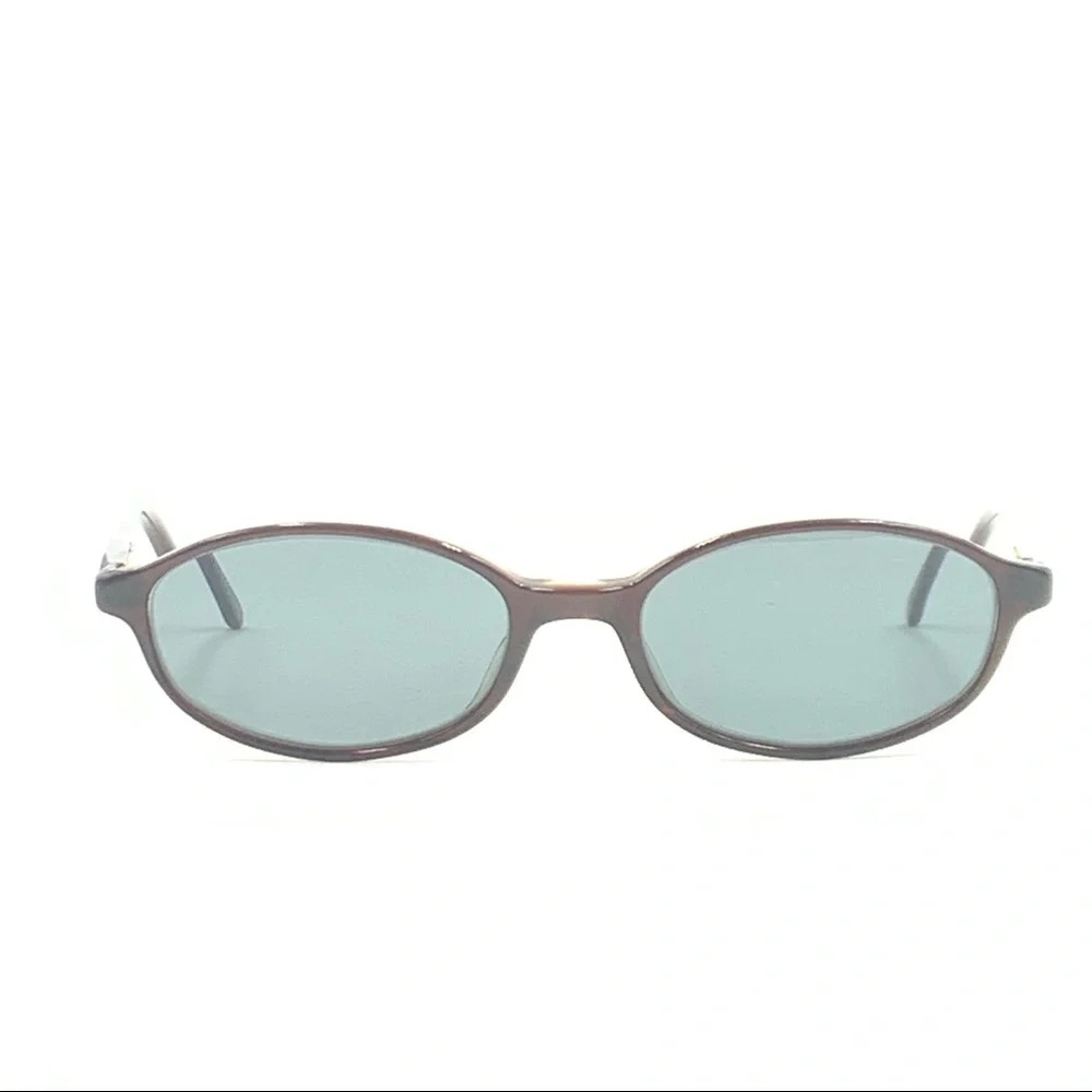 Vintage Safilo Elasta Brown Oval Sunglasses Frames